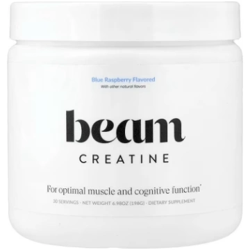 Beam, Creatine, Blue Raspberry, 6.98 oz (198 g)