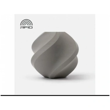 BambuLab PLA Basic Gray (10103) materiāla spole, 1