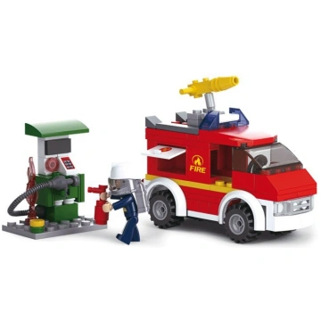Sluban BLOCKS SLUBAN FIRE STATION 136 PCS 15089909