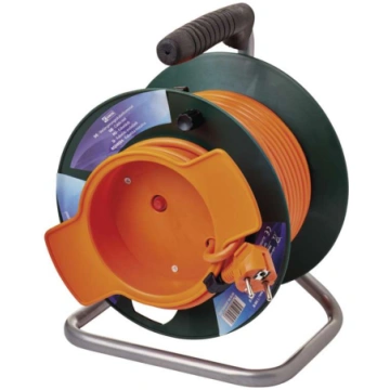 Pagarinātājs spolē 50m 3x1.5mm2 a/z oranžs EMOS P0