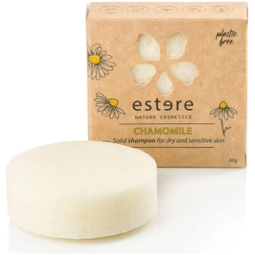 Estere cosmetics, cietais šampūns- kumelīte, iepak