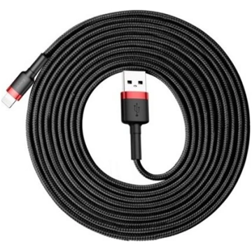 Baseus Cafule Lightning USB Cable 2A 3m / black-re