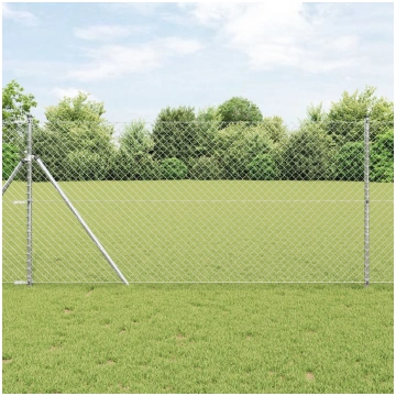 Vidaxl Siets Nožogojuma 1.4x10 M No Tērauda Cinkot