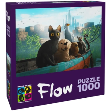 Brain Games FLOW Puzle ar 1000 det. FLOW Puzzle