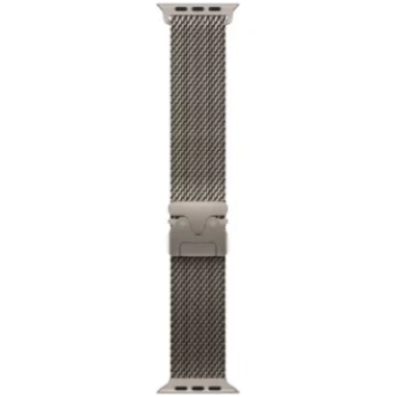 Apple 49mm Natural Titanium Milanese Loop - Large 