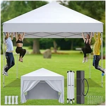 Lapene 3 x 3 m Pop-Up saliekamā lapene Ūdensizturī