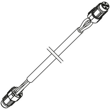 Bosch eBike Systems Bosch Battery cable, 200 mm (B