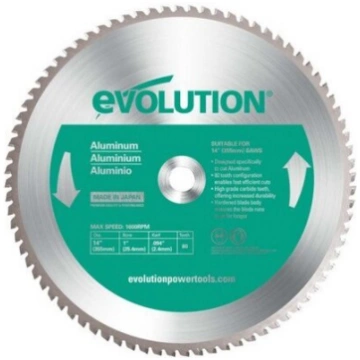 Griešanas disks alumīnijam Evolution 355mm, 80 zob