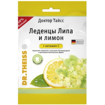DR. THEISS Liepziedu un ar citronu aromatizētas le