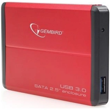 HDD CASE EXT. USB3 2.5"/RED EE2-U3S-2-R GEMBIRD EE