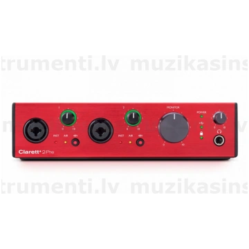 Focusrite Clarett+ 2Pre skaņas karte