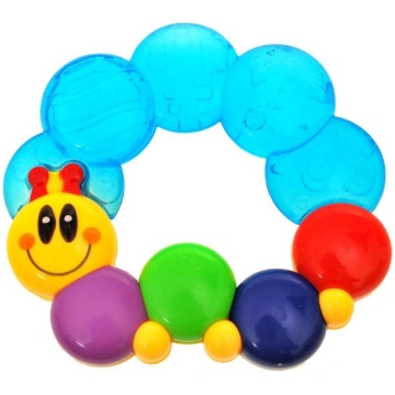 Zobu riņķis, kāpurs Hola Fun, zila krās