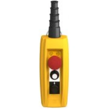Pendant control station, Harmony XAC, plastic, yel