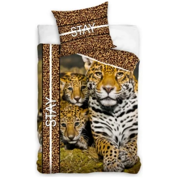 Kokvilnas Gultas veļas komplekts 160x200 Leopard A
