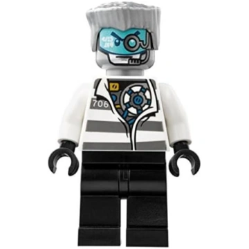 Lego Prison Zane minifigūra Ninjago Loose 70591 no