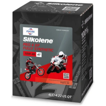 Fuchs 10W40 Silkolene PRO4 XP 4L motoreļļa motocik