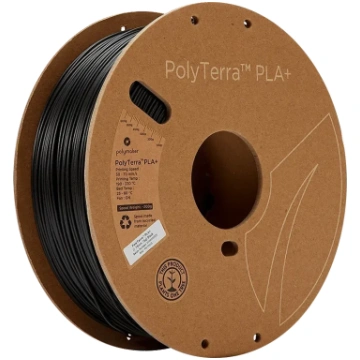 POLYMAKER POLYTERRA PLA + 1.75mm - Black / 3 KG