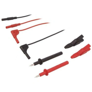 Test leads; red and black; 972340001 | MMS2020 | 9