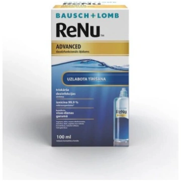Kontaktlēcu kopšanas šķidrums ReNu Advanced 100 ml