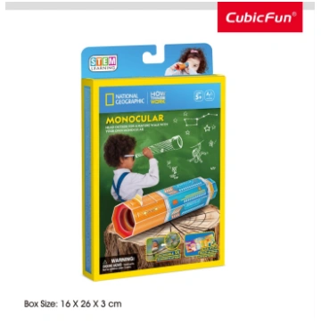 Cubic Fun National Geographic 3D dėlionė Monoklis 