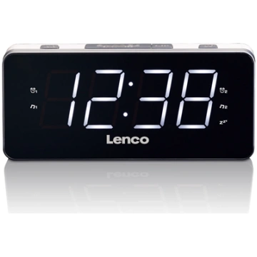 Lenco CR-18 Radio clock CR-18WH