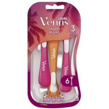 Vienreizējie skuvekļi Gillette Venus Smooth Miami,