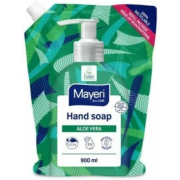 Šķidrās ziepes Mayeri PAPILDYMAS ALOE VERA, 900 ml