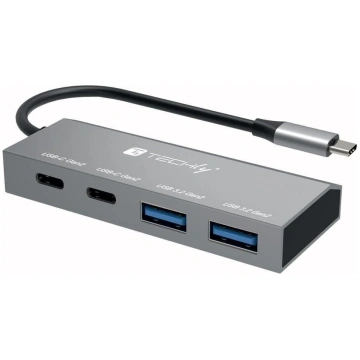 HUB USB Techly Techly Hub USB 3.2 2xUSB-A/2x USB C