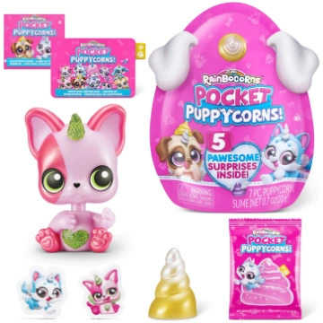 RAINBOCORNS figūra ar piederumiem "Pocket Puppycor