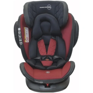 Autokrēsliņš Hamilton 360º SPS 0-36 kg, sarkans