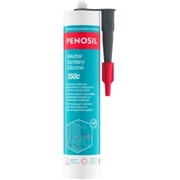 Silikons Penosil SANITARY, pelēka krās