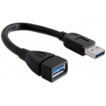 Delock Extension cable USB 3.0 A-A 15 cm male / fe