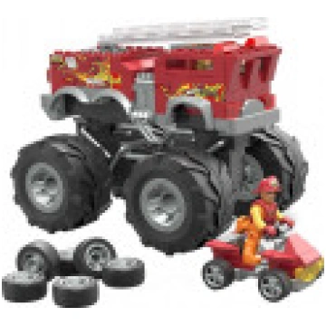 Mattel Hot Wheels Monster Trucks Mega — uzbūvējams
