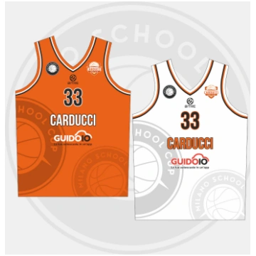 CARDUCCI canotta basket double - L