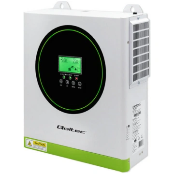 Qoltec Off-Grid 1500W 100A 12V hibrīdais saules in