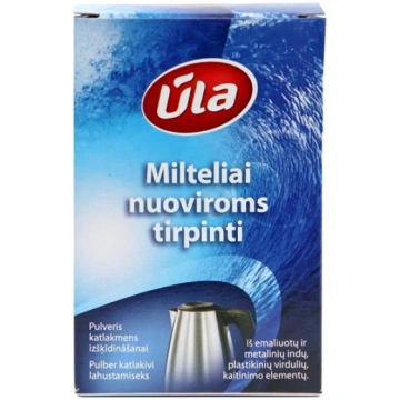 Pulveri katlakmens izšķīdināšanai, kaļķakmens/elek