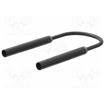 Test lead; 32A; insulated; Urated: 1kV; Len: 1m; b