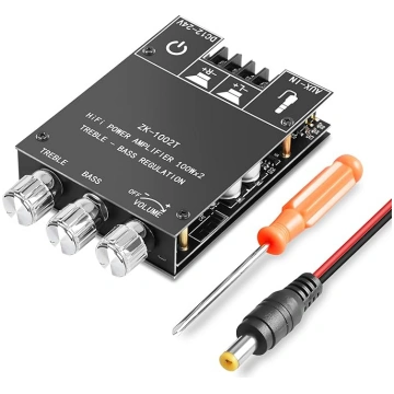 KKMOL 1002MT 2x100W Bluetooth 5.0 stereo pastiprin