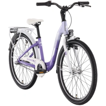 Velosipēds Tabou Queen 24 Plus, violets un balts