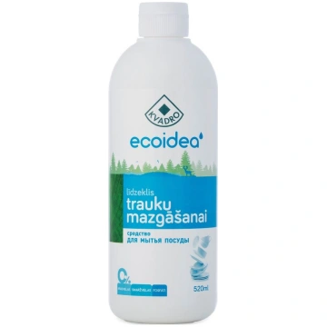 Trauku mazgāšanas līdzeklis KVADRO Ecoidea, 520ml 