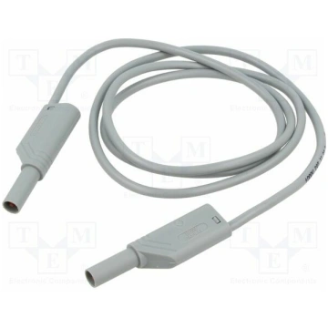 Test lead; 32A; banana plug with axial socket 4mm,