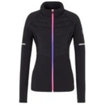 EA7 Woman Woven Bomber Jacket - black