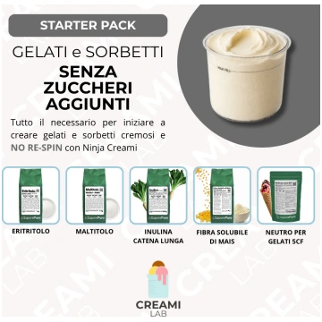 Starter Pack Creami Lab - Senza Zuccheri Aggiunti