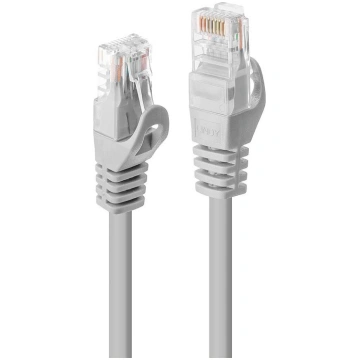 Lindy 0.3m Cat.6 U/UTP Network Cable, Grey | 48160