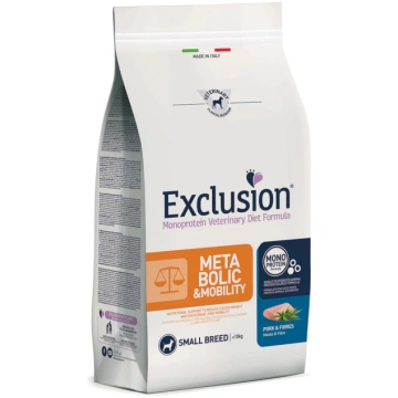 Exclusion monoprotein veterinary diet formula meta