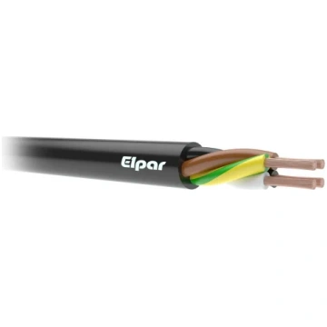 Gumijas kabelis Elpar H05RR-F, Eca, 5 x 2.5 mm², 1