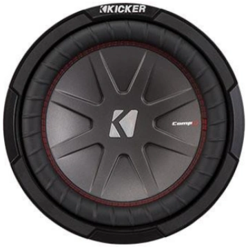 Kicker CompR 10in Subwoofer DVC 2 Ohm
