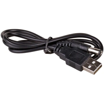 Kabelis Usb Akyga Usb-a - Dc 5.5 X 2.1 Mm 0.8 M Me