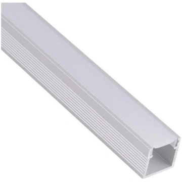 Aluminum profile with white cover for LED strip, a