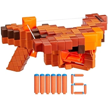 Nerf Minecraft Pillager"s Crossbow Dart Blaster, 6